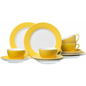Ritzenhoff & Breker Koffieservies Serviesset, Service 12 delen, voor 4 personen (set, 12-delig)