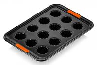 Le Creuset Pâtiliss - Bakvorm voor 12 canelés - Zwart