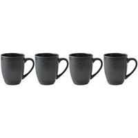 Bitz Becher mit Henkel 4er Set 0,3 l Galaxy Black