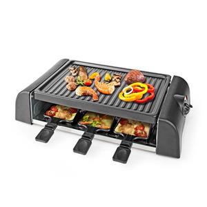 Nedis Gourmet / Raclette - Zwart - 471 Mm