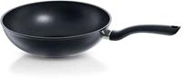 Fissler Wok cenit Wokpfanne Induktion 28 cm, Aluminium, (1 tlg.), Mit ergonomischem Griff