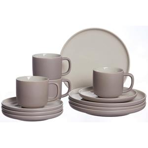 Ritzenhoff & Breker Koffieservies Jasper Scandinavische stijl, 12 delen, voor 4 personen (set, 12-delig)