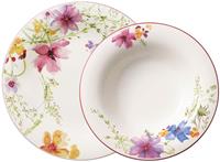 Villeroy & Boch Eetservies Mariefleur Gris Basic (set, 12-delig)