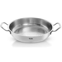 Fissler Servierpfanne ORIGINAL-PROFI COLLECTION Servierpfanne (ohne Deckel), (1 tlg.), Edelstahl-Servierpfanne -geeignet für alle Herdarten : Induktion, Gas, Glas, Keramik, mit Mess-Skala, breite