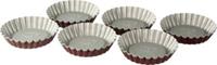 Dr. oetker Mini-Kuchenform 6er-Pack Classic silber