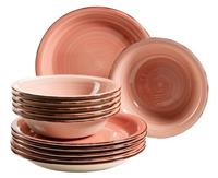 Home affaire Eetservies Teller Set, Geschirr-Set Bel Tempo (set, 12-delig)