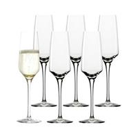 Yomonda EXPERIENCE Sektkelch Champagnerglas 190 ml 6er Set Sektgläser transparent