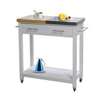 HTI-Line Küchenwagen L Blanca weiß