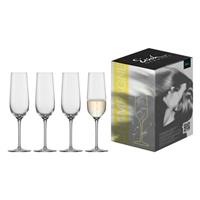 Eisch GERMANY Vinezza Sektglas 4er Set im Geschenkkarton Sektgläser transparent