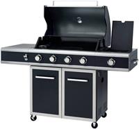 teprogarten Tepro Garten Vancouver Gas Grill 5 Brenner Dunkelblau, Silber