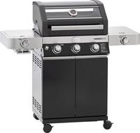 RÖSLE Gasgrill RÖSLE BBQ Gasgrill Videro G3-S Vario schwarz inkl. Pizzastein und