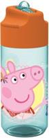 P:OS Tritan-Trinkflasche Peppa Pig, 430 ml rosa/orange Gr. 440