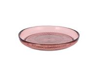Bitz Glassware Kusintha Glasteller pink 18 cm (pink)