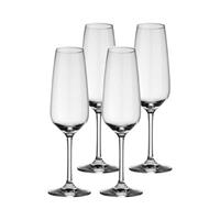 Villeroy & Boch Voice Basic Glas Sektglas 4er Set Sektgläser transparent