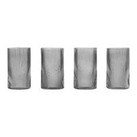 Ferm Living Ripple Verrine 4er Set Grau