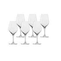 Yomonda Weißwein- und Universalglas, 6er-Set Exquisit transparent
