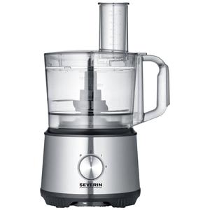 Severin KM 3892 Foodprocessor 1200 W Zilver, Zwart