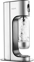 AQVIA Wassersprudler »Exclusive«, Edelstahl, inkl. 2 Kunststoff-Flaschen, je 1000 ml