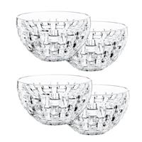 Nachtmann Bossa Nova Dipschale rund Glas Set 4-tlg. h: 5,7 cm / d: 9,8 cm