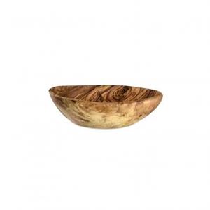 Bowls and Dishes Pure Olive Wood Schaal Rustique - Olijfhout - Ø 15 Cm