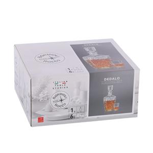 Dedalo Whiskeyset - 7-delig - Glas