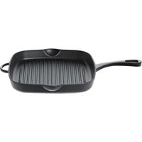 Küchenprofi Grillpfanne Provence, 26x26 cm, schwarz, schwarz