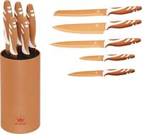 King Messerblock Soft Touch, 6 tlg., mit  protect Beschichtung