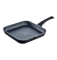 Berndes Balance Induction Enduro Grillpfanne, 28 cm, Schwarz