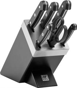 Zwilling Messenblok Gourmet zelfslijpend (set, 7-delig)