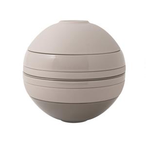 Villeroy & Boch Iconic La Boule Serviesset, 7-delig pure beige