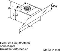 Bosch Kopffreihaube DWK67CM60