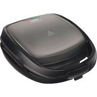 Tefal Sandwichmaker SW341B und Waffeleisen Snack Time 2in1 Kombi Gerät, 700 W, Waffeleisen und Sandwichtoaster in Einem, 2 herausnehmbare, antihaftbeschichtete Plattensets inklusive