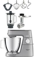 Kenwood Küchenmaschine Titanium Chef Baker XL KVL85.224SI integrierter EasyWeigh Waage, 1200 W, 7 l Schüssel, inkl. umfangreiches Zubehör