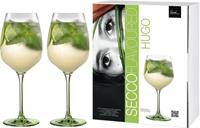 Eisch Weinglas »Secco Flavoured«, Kristallglas, (Hugo-Glas), bleifrei, 640 ml, 2-teilig