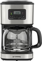 Grossag Filterkaffeemaschine KA 46 mit Timer, 1,5l Kaffeekanne, Papierfilter 1x4