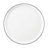 Seltmann Weiden Modern Life Black Line Pizzateller rund d: 29,5 / h: 2,2 cm