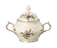 Rosenthal Sanssouci Elfenbein Moosrose neu Zuckerdose 0,26 l