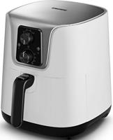 Grundig FRY 6840 Airfryer 1300 W Wit, Zilver