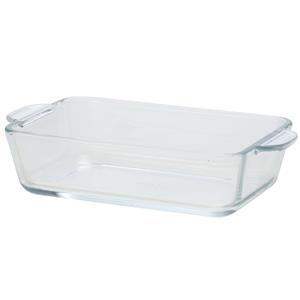 Rechthoekige Glazen Mini Ovenschaal 500 Ml 20 X 11 X 5 Cm - Ovenschotel Schalen erveerschalen