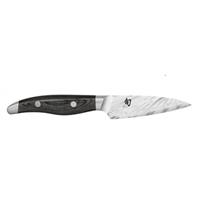 KAI Shun Nagare Officemesser 9 cm - Damaststahl - Griff Pakkaholz