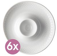 Rosenthal Junto Weiss Junto weiss Eierbecher mit Ablage 13 cm Set6 (weiss)
