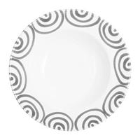 Gmundner Keramik Graugeflammt Suppenteller Gourmet d: 24 cm / h: 4 cm
