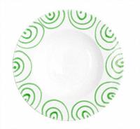 Gmundner Keramik Grüngeflammt Pastateller Gourmet d: 29 cm / h: 4,5 cm