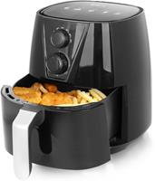 Emerio Smart Fryer AF-126667 - hot Lucht fryer - Zwart with Zilver details