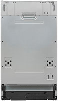 Exquisit EGSP1009-E-030E Geschirrspüler 45 cm - Silber
