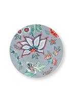 PIP STUDIO Flower Festival Flower Festival Gebäckteller Light Blue 17 cm