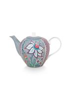 PIP STUDIO Flower Festival Flower Festival Teekanne Light Blue 1,6l