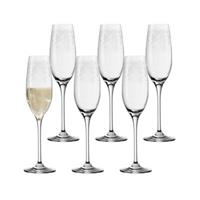 LEONARDO Champagneglas Chateau 200 ml, teqton-kwaliteit, 6-delig (set)