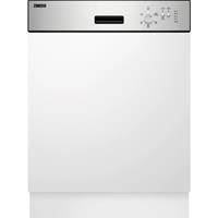Zanussi ZDSN151X2. Apparaatplaatsing: Vrijstaand, Deurkleur: Wit, Kleur bedieningspaneel: Roestvrijstaal