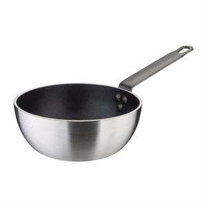 Vogue anti-aanbak aluminium conische sauteuse 20cm